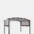 颜色: Grey, Sunnydaze Decor | Sunnydaze 9x12 Foot Metal Arched Pergola with Retractable Canopy