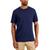 商品Alfani | Men's Solid Supima Blend Crewneck T-Shirt, Created for Macy's颜色Navy Blue