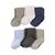 商品第1个颜色Blue/Gray, Luvable Friends | Basic Cuff Socks, 6-Pack,0-24 Months