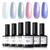 颜色: Mermaid Muse, MODELONES | 6 Shades Gel Nail Polish Set Collection