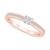 商品第1个颜色Rose Gold, Macy's | Diamond Engagement Ring (1/2 ct. t.w.) in 14k Gold