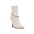 商品Nine West | Women's Ferba Dress Pointy Toe Booties颜色White Smooth, Faux Leather