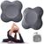 颜色: Grey, Vigor | Yoga Knee Pad Cushion Extra Thick For Knees Elbows Wrist Hands Head Foam Pilates Kneeling Pad 2 Pcs