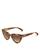 Rag & Bone | Cat Eye Sunglasses, 52mm, 颜色Brown/Brown Gradient