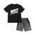 颜色: M19smoke G, NIKE | Toddler Boys Tri-Color T-shirt and Shorts Set