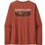 Patagonia | Capilene Cool Daily Graphic Long-Sleeve Shirt - Men's, 颜色Fitz Roy Elements/Burl Red X-Dye