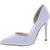 Jessica Simpson | Jessica Simpson Women's Paryn Pointed Toe Slip On D'Orsay Dress Heels Pumps, 颜色Lavender Carrie Croco