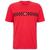 颜色: Red, Hugo Boss | Hugo Mens Djulieto  Cotton Logo Print T-Shirt