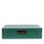 颜色: Green, Addison Ross | Faux Shagreen Lacquer Box - Large