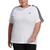 color White/black, Adidas | Plus Size Essentials Slim 3-Stripes T-Shirt