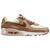 NIKE | Nike Air Max 90 SE - Women's, 颜色Pale Ivory/Picante Red