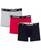 颜色: RED, Jordan | Men's 3-Pack Cotton Flight Jersey Boxer Briefs