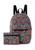 color Rainbow Wanderlust, Sakroots | On The Go Packable Backpack