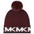 商品Michael Kors | Women's Stacked Logos Knit Hat颜色Merlot