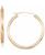 颜色: Yellow Gold, Macy's | Polished Tube Hoop Earrings in 10k Gold, White Gold or Rose Gold