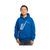 color Blue, LA Pop Art | Boy's Word Art Hoodies - Sax