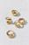 颜色: Gold, Urban Outfitters | West Hollywood Ring Set