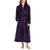 商品第1个颜色Rich Concord, Charter Club | Woman's Plush Zig Zag Zipper Robe, Created for Macy's
