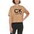 商品Calvin Klein | Women's Stacked Flocking Logo-Print Cotton T-Shirt颜色Teak