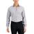 商品Alfani | Men's Slim Fit 4-Way Stretch Geo Print Dress Shirt, Created for Macy's颜色Grey