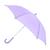 颜色: lavender, iRain | Kid's Solid Color Stick Umbrella with Hook Handle
