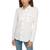 颜色: Soft White, Karl Lagerfeld Paris | Women's Epaulette Button Up Shirt