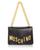 商品Moschino | Logo Charms Convertible Leather Belt Bag颜色Black