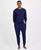 颜色: Blu Notte, Club Room | Men's Waffle Long-Sleeve T-Shirt & Pajama Pant Set, Created for Macys