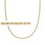 Ross-Simons | Ross-Simons 3mm Men's 18kt Gold Over Sterling Rope-Chain Necklace, 颜色20 in