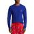 商品第2个颜色Rugby Royal, Ralph Lauren | Men's Denim Bear Folded Waffle Long-Sleeve Pajama Shirt