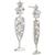 颜色: Silver, AJOA | by Nadri Crystal & Imitation Pearl Champagne Drop Earrings