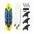 商品第1个颜色Yellow, Costway | 6' Surfboard Foamie Body Surfing Board W/3 Fins & Leash