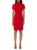 ALEXIA ADMOR | Sadee Sheath Dress, 颜色RED