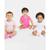 商品NIKE | Baby Boys or Baby Girls Mini Me Essential Bodysuits, Pack of 3颜色Pink Foam