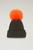 商品Woolrich | Wool Beanie with Cashmere Pom-Pom颜色Earth Green