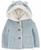 颜色: Blue, Carter's | Baby Faux-Sherpa-Lined Hooded Jacket