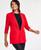 颜色: Red Zenith, INC International | Women's Menswear Blazer, Created for Macy's