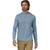 Patagonia | Capilene Cool Daily Hooded Shirt - Men's, 颜色Steam Blue - Light Plume Grey X-Dye