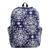 Vera Bradley | Vera Bradley Cotton Essential Backpack, 颜色steel blue medallion