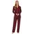 商品第2个颜色Red Plaid, Ralph Lauren | Women's Plaid Notched-Collar Pajamas Set