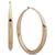 商品Anne Klein | Tapered Medium Hoop Earrings颜色Gold