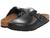 Birkenstock | Boston Soft Footbed - Suede (Unisex), 颜色Black Amalfi Leather