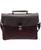 颜色: Brown, Mancini Leather Goods | Men's Buffalo Double Compartment Briefcase for 15.6" Laptop , Tablet