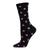 Memoi | Women's Cashmere Blend Crew Socks, 颜色Black Stars