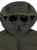 颜色: Dark Green, C.P. Company | Poly Hooded Down Jacket W/goggles