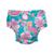 商品第2个颜色Aqua Tropical Fruit Floral, green sprouts | Baby Girls Snap Swim Diaper