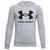color Mod Grey/Light Heather/Black, Under Armour | Under Armour Rival Fleece PO Hoodie - Boys' Grade School