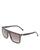 商品Carrera | Rectangle Sunglasses, 58mm颜色Black/Brown Gradient