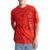商品Calvin Klein | Men's Relaxed Fit Short-Sleeve Cutout Logo Print T-Shirt颜色Bronzed Orange