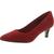 color Dark Red Suede, Clarks | Clarks Women's Linvale Jerica Classic Ortholite Dress Pump Kitten Heels